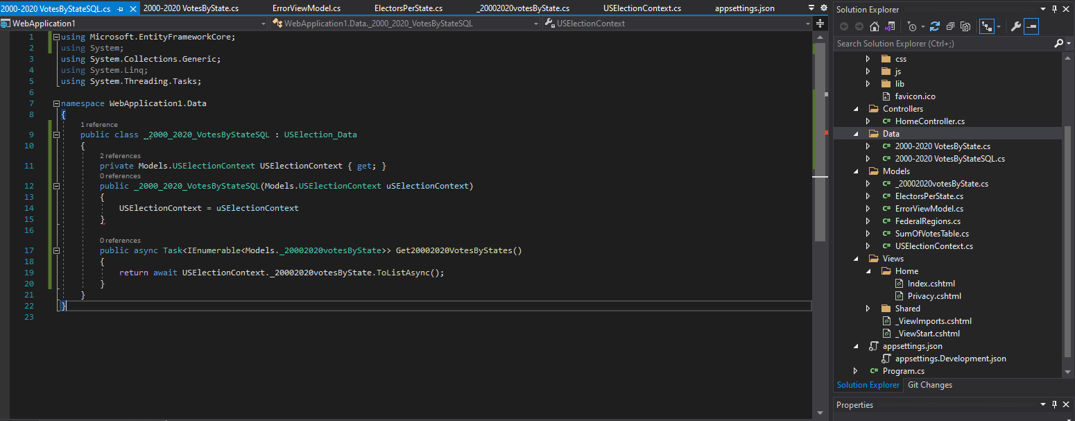 Creating 2000-2020 Class Interface